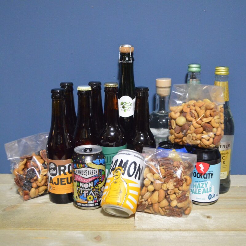 Alcoholvrij borrelpakket 10 pers.