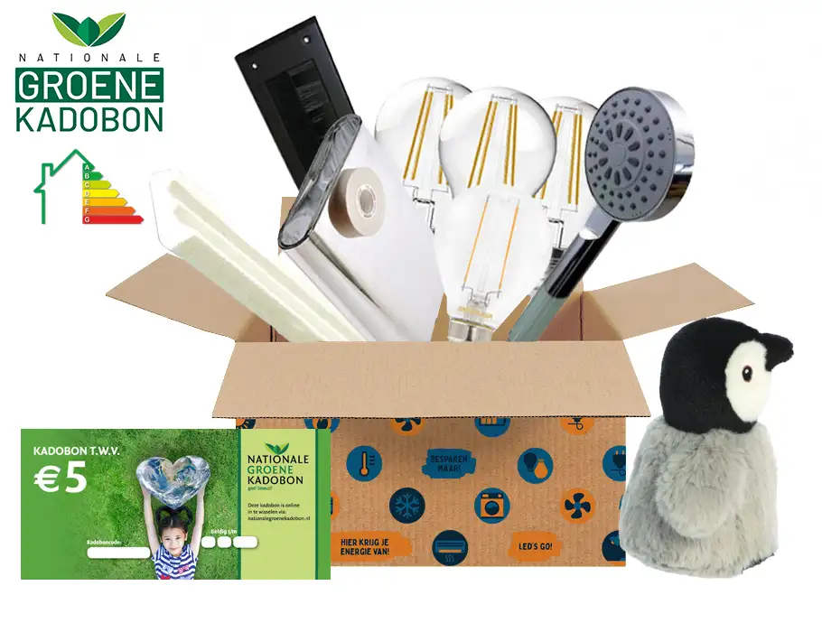 Energiebesparend Kerstpakket